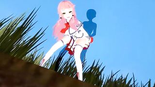 Hentai Flare Arlgrande fucking and sucking for the first time in POV