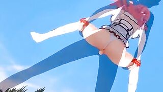 Hentai Flare Arlgrande fucking and sucking for the first time in POV