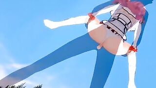 Hentai Flare Arlgrande fucking and sucking for the first time in POV