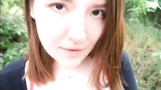 Sexual Asian girl got fucked by the first guy in a new city