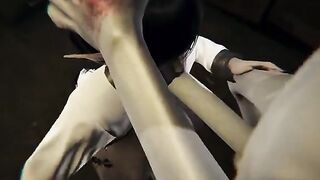 SCP-096 breach containment allows horny fellow to fuck busty woman