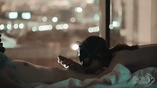 After party, I always like to have some fun with a big dick. Little swallow's late night tales and cum cleanup licking