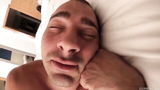Good morning sex with Italian stallion Steve Mori and his girlfriend