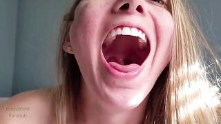 A tour of my mouth, where drool takes center stage