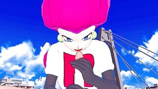Jessie from Team Rocket wants to fuck your Pokémon in this hentai POV scene