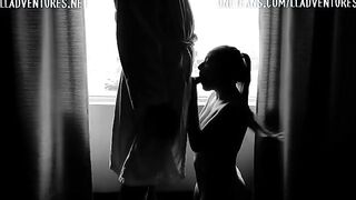 Amateur slut gets her face covered with cum - Quarantine Sex
