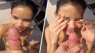 The hottest Thai girl Lilly gets her pussy smashed hard in this video