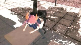 A date with the invisible girl in a special 3D setting