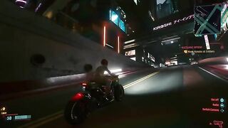Nude mod for sexy female character in Cyberpunk 2077 gets wild