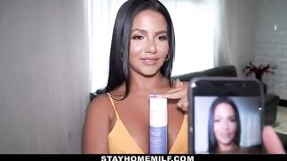 Hot MILF Rose Monroe gets naked for her stepson to take pictures