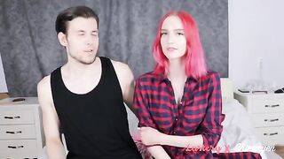 The first BDSM experience with an amateur submissive redhead who loves to be dominated