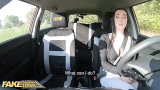 Fake Driving School Instructor Cheats with Hot Student Babe