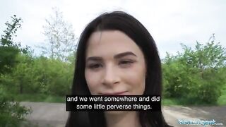 A pervert guy spied on a hot babe taking a piss with his drone and fucked her