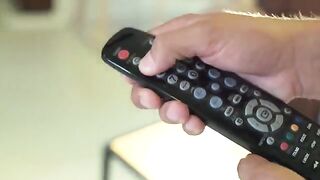 The Remote Control (Full Scene) with busty college girls Honey Damon & Lady Lyne