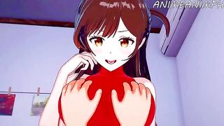 Rent a Girlfriend Chizuru Mizuhara Hentai Special Video CreamPie - Deluxe