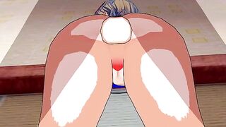 Rebecca Bluegarden gets fucked in an animated scene of passion