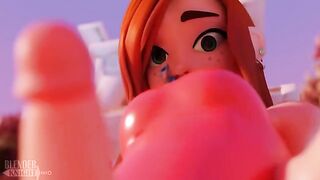 Wendy Corduroy 3D sound Gravity Falls hentai action