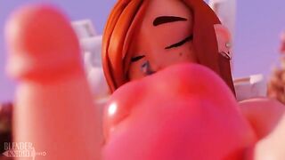 Wendy Corduroy 3D sound Gravity Falls hentai action