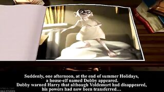 Harry Potter has a steamy encounter with a seductive stepsister in this 3D hentai