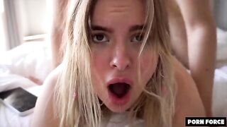 The cute coed Miradavid has an intense, passionate encounter