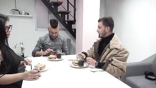 The guy fucked his friend's beautiful wife in a steamy scene