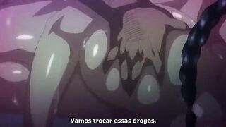 Cartoon hentai Jashin Shoukan Inran Kyonyuu Oyako Ikenie Gishiki Episode 2 features intense scenes