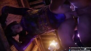 Best 3D sex scenes from popular anime and cartoon Tekken