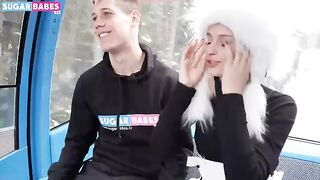 A pretty woman wants to be fucked in public place