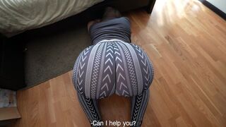She’s stuck again and her stepbrother comes to the rescue
