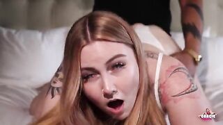 Gracie Squirts PAWG gets her asshole railed and creampied