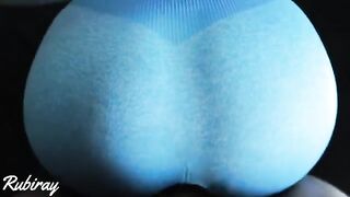 Babe fucked on the couch before cumming in her yoga pants