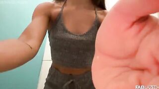 To get rid of people, I'll show you my naked body in this exclusive vid