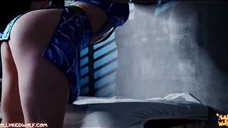 Jolyne Cujoh gets caught jerking off, leading to a thorough body search by MollyRedWolf
