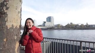 First time rimming and sex - Asia college girl Luna I got picked up and fucked hard - Hairy Pussy German Scout