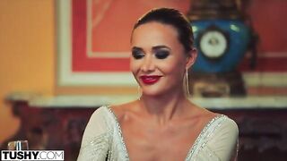 Stunning Venera gets her anal DP fantasies fulfilled by TUSHY