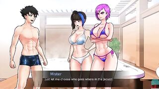 The game is a mix of interactive stories and visual elements