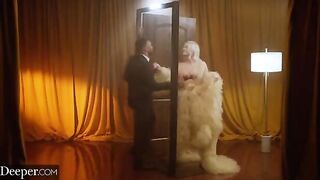 A gorgeous blonde is about to get married, but she had a fling
