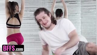 A yoga perv fucks his yoga instructor and classmates in session