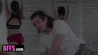 A yoga perv fucks his yoga instructor and classmates in session