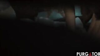 A cheating situation unfolds with a twist in this provocative scene
