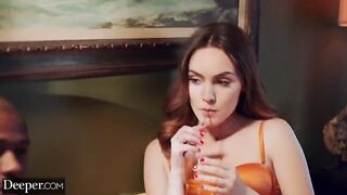 Sexy Freya knows how to get her man's full attention, especially in a steamy DEEPER scene