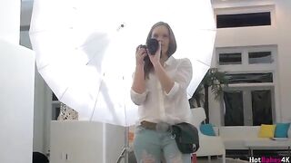 Jenna J Ross gets her tongue wanked by Aiden and Jillian
