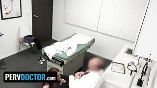 A young doctor examined a ginger patient and engaged in intimate act