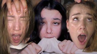 Petite teen girls love a hard fuck in this rough sex compilation