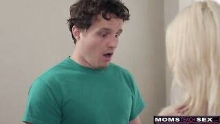 The hottest MILF fucking her stepson in a fantasy