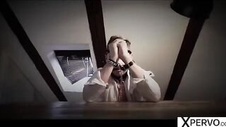 Two insatiable step-sisters sharing their sex slave