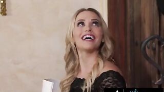 Girl is ready to do anything for a job in this steamy scene