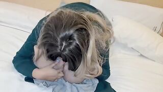 Two slutty schoolgirls got fucked by their teacher to improve their grades