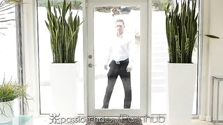 The real estate agent has to engage in intimate acts to sell the expensive house