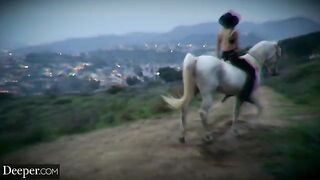 Kinky threesome with Cowgirl Kenna and Anna Claire, featuring intense facesitting and spanking